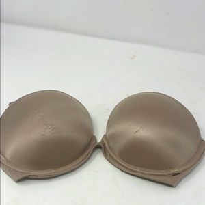 Victoria’s Secret Beige Strapless Bra Size 34D Great Condition